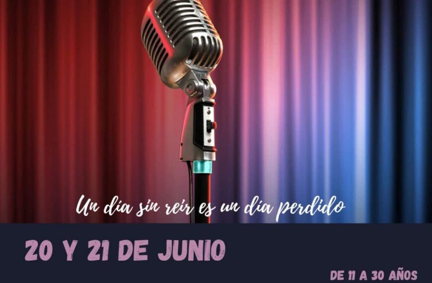 Taller de Monólogos gratuito para jóvenes entre 11 y 30 años el 20 y 21 de junio en el Centro de Juventud de Puertollano