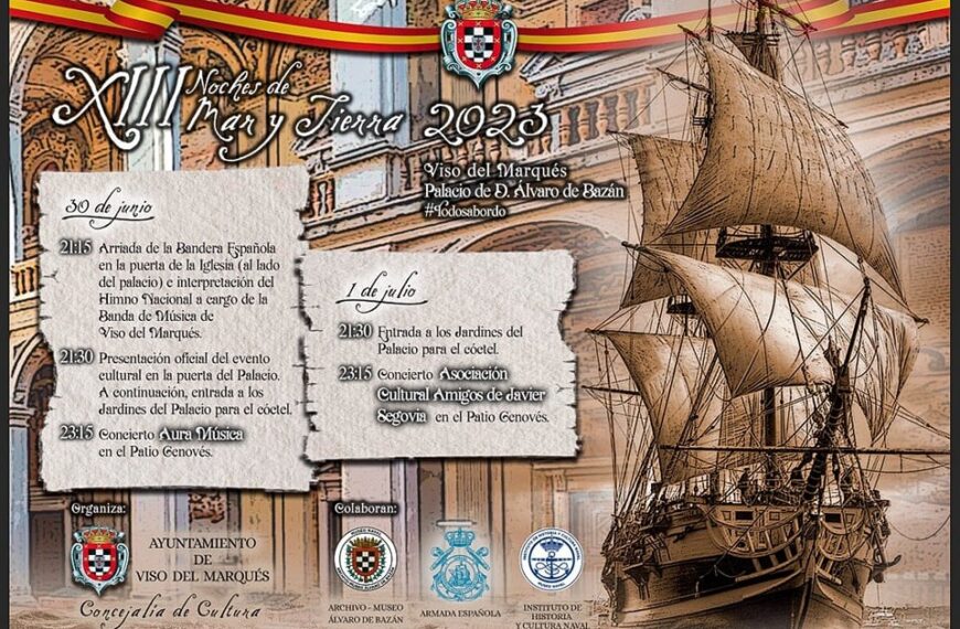 La 13ª edición de las veladas musicales “Noches de Mar y Tierra” del Palacio de Viso del Marqués serán el 30 de junio y 1 de julio