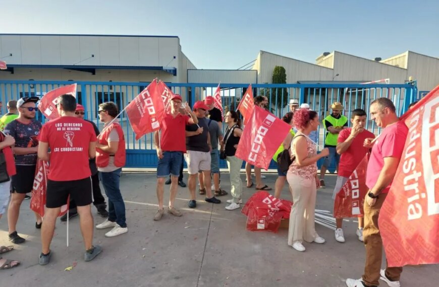 CCOO respalda totalmente las huelgas y movilizaciones de Brahm-Manzanares