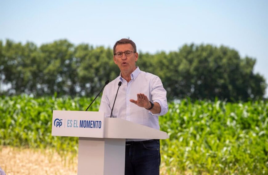 Acto en Ciudad Real: Feijóo será el principal invitado el martes 11 de julio