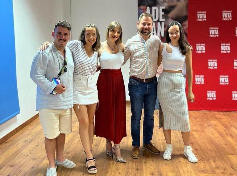 Gonzalo Redondo se muestra convencido ante los vecinos de Puerto Lápice de que el 23-J “la gran mayoría apostaremos por el futuro que representa el PSOE”