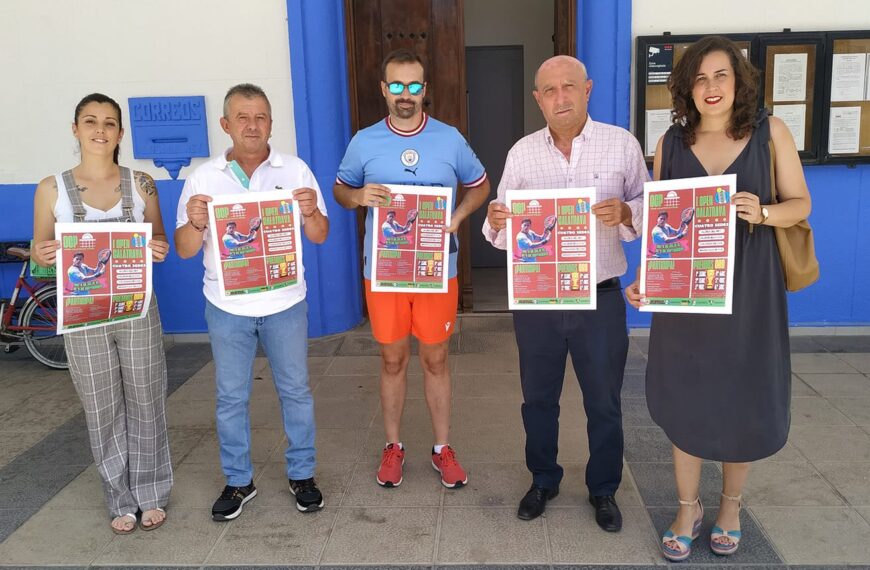 El 8 de julio empieza en Aldea del Rey el ‘I Open Calatrava Pádel 2023’ con la implicación de los ayuntamientos de Calzada, Granátula y Valenzuela