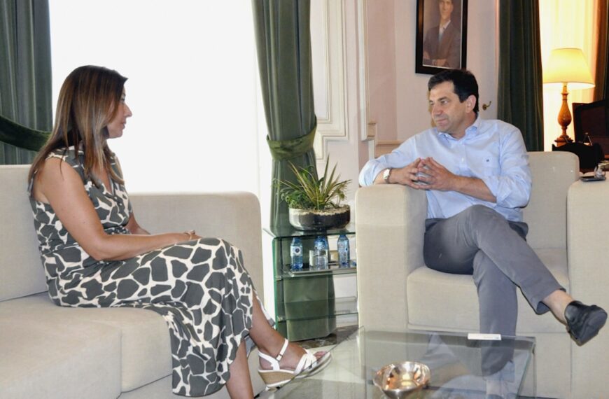 Alcaldesa de Montiel ha dado a conocer al presidente provincial de Ciudad Real sus proyectos e iniciativas para la  localidad