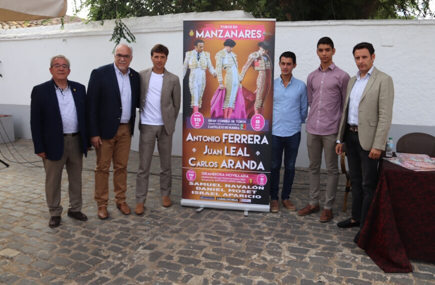 Presentados los carteles de la feria taurina de Manzanares que contará con corrida de toros el 15 de julio y novillada sin picadores el día 16