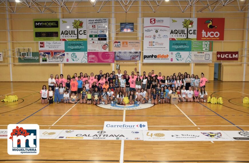 Arranca el 10º Clinic de Vóley Playa del 10 al 14 de julio en Miguelturra con participación de 82 niños y niñas