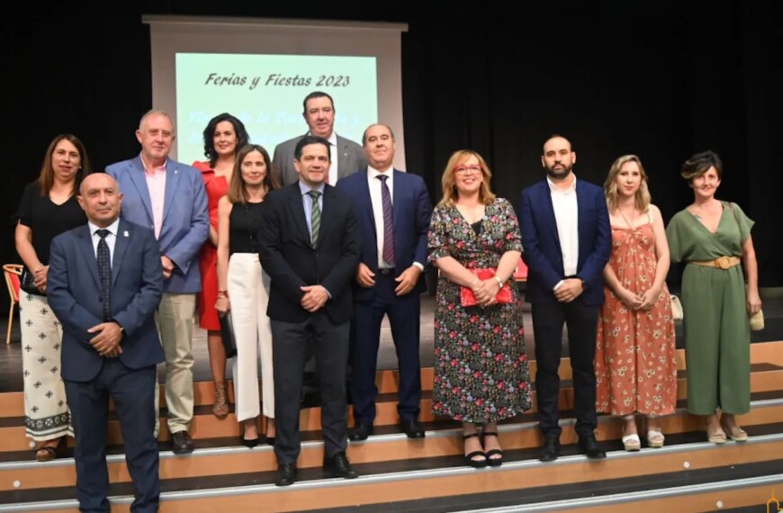 A la inauguración de las fiestas de Ballesteros de Calatrava 2023 ha asistido el presidente de la Diputación de Ciudad Real