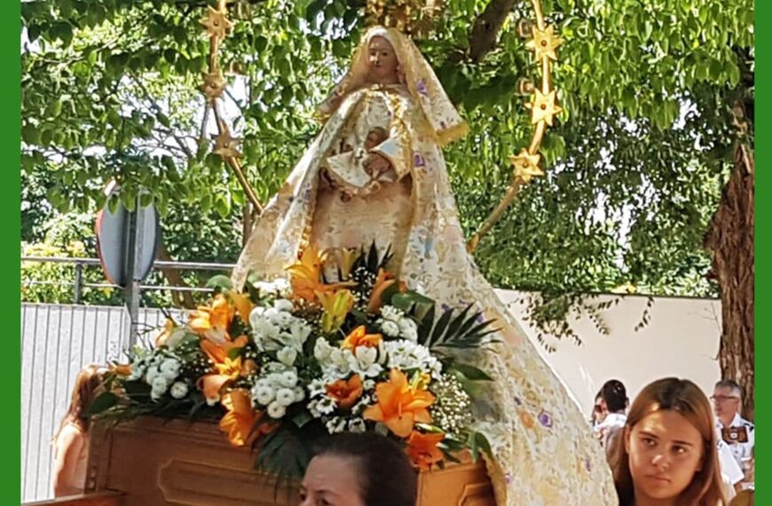 Programa de las fiestas en honor a la Virgen Blanca en Peralvillo del 4 al 6 de agosto