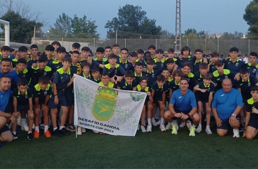 La Escuela de Fútbol de Tomelloso participó en el VI Desafío Gandía Sports Cup del 25 al 29 de junio