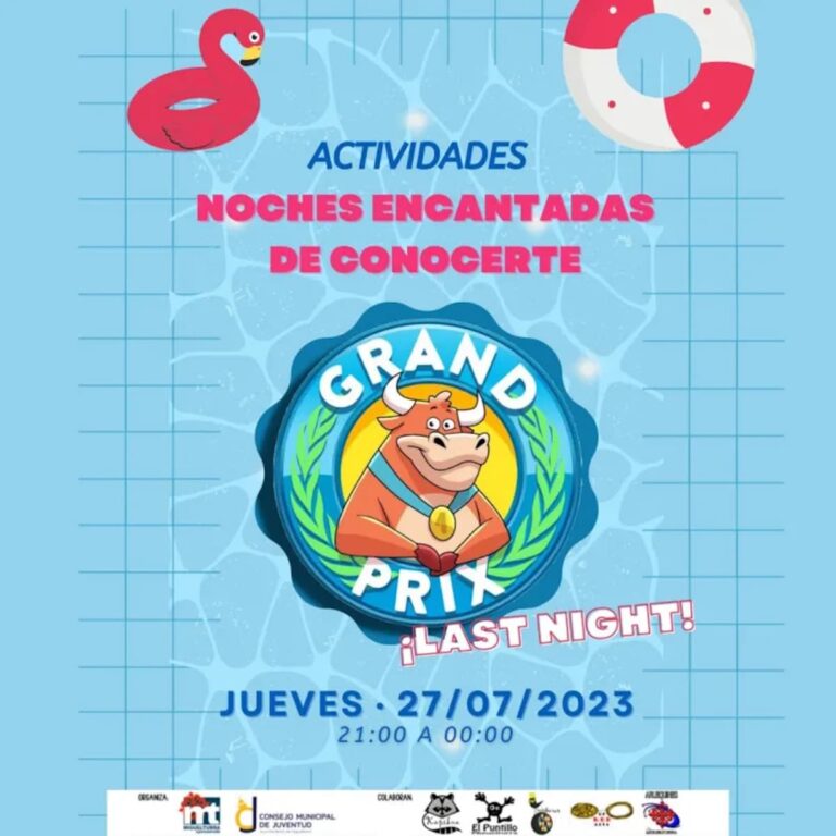 Con un Gran Prix se clausurarán las “Noches encantadas” en Miguelturra el 27 de julio de 9 a 12 de la noche