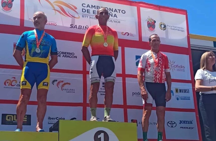 José Luis Pinar, ciclista de Alcázar de San Juan, conquista el bronce en el Campeonato de España XCO