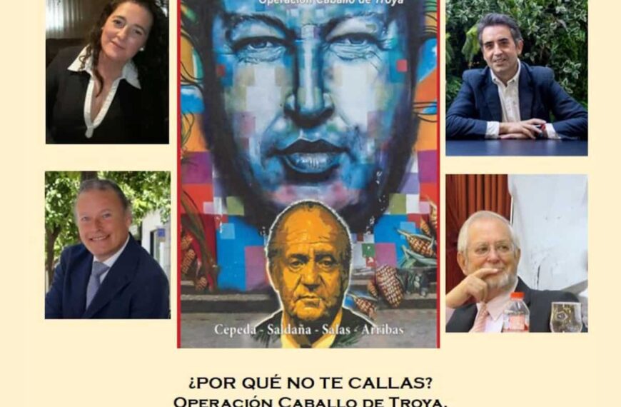 Presentación del libro “¿Por qué no te callas? Operación caballo de Troya” mañana 20 de julio en la Biblioteca Municipal de Tomelloso
