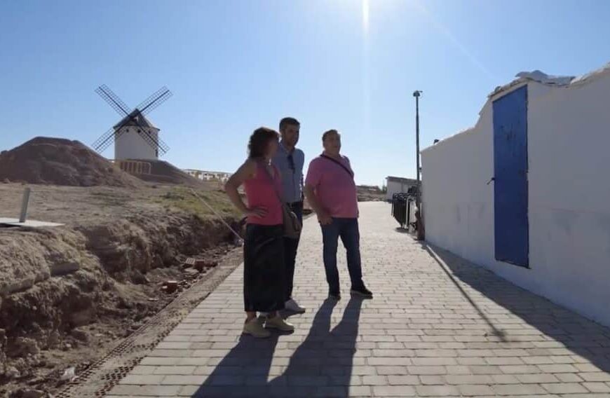 El Ayuntamiento de Campo de Criptana concluye la primera fase de mejora de la accesibilidad de la Sierra de los Molinos