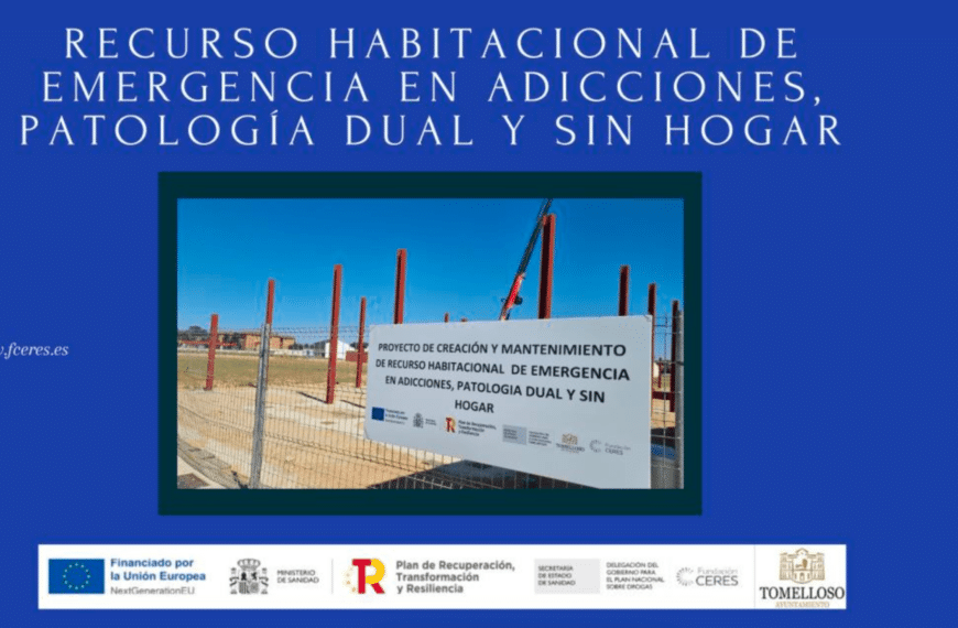 Fundación CERES anuncia la construcción de un nuevo centro de emergencia para personas con patología dual, sin hogar y adicciones