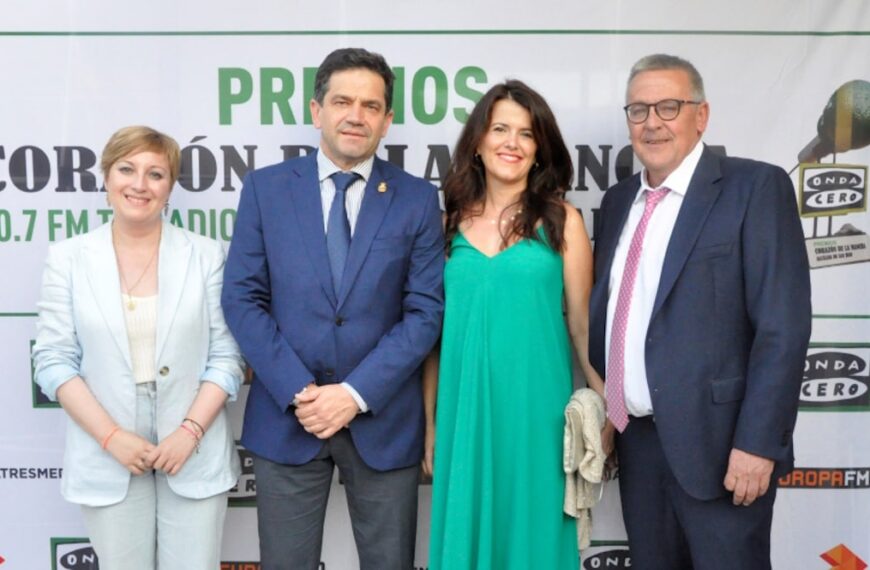 Entregados los premios “Corazón de la Mancha” en Alcázar de San Juan con la presencia del presidente de la Diputación de Ciudad Real