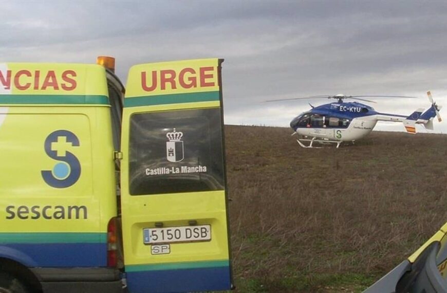 Accidente en Almagro: Dos personas heridas, una de ellas en estado grave tras la salida de un quad