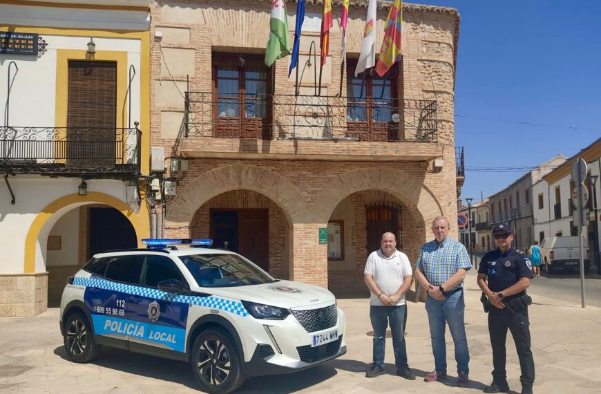 El Ayuntamiento de Carrión de Calatrava fortalece la seguridad del municipio con la adquisición de un nuevo vehículo para la Policía Local