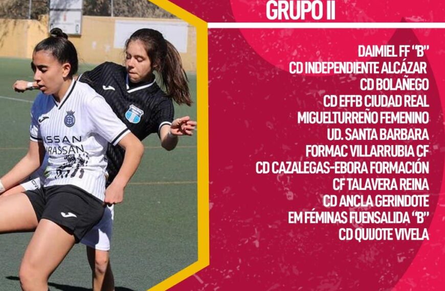 El CD Vivela Quijote ya conoce a sus compañeras de viaje en el grupo ii de la liga femenina de fútbol regional