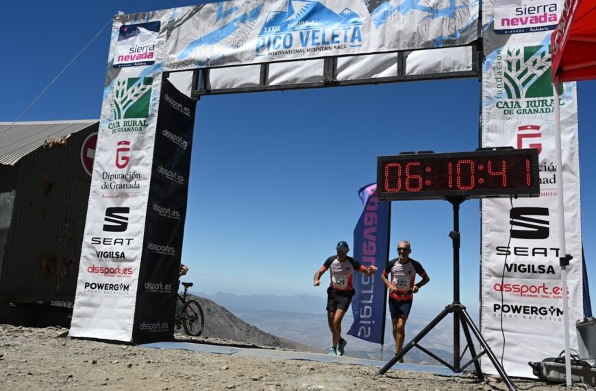 El corredor miguelturreño Marcial González obtiene la segunda clasificación de su categoría en la Subida al Veleta 2023