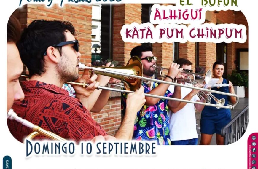 “Encuentro de Charangas” el 10 de septiembre dentro de la programación de las Ferias y Fiestas de Miguelturra 2023
