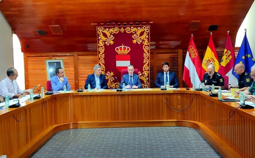 Coordinado el operativo de seguridad de las fiestas patronales de Puertollano que se comenzarán este viernes día 1 de septiembre