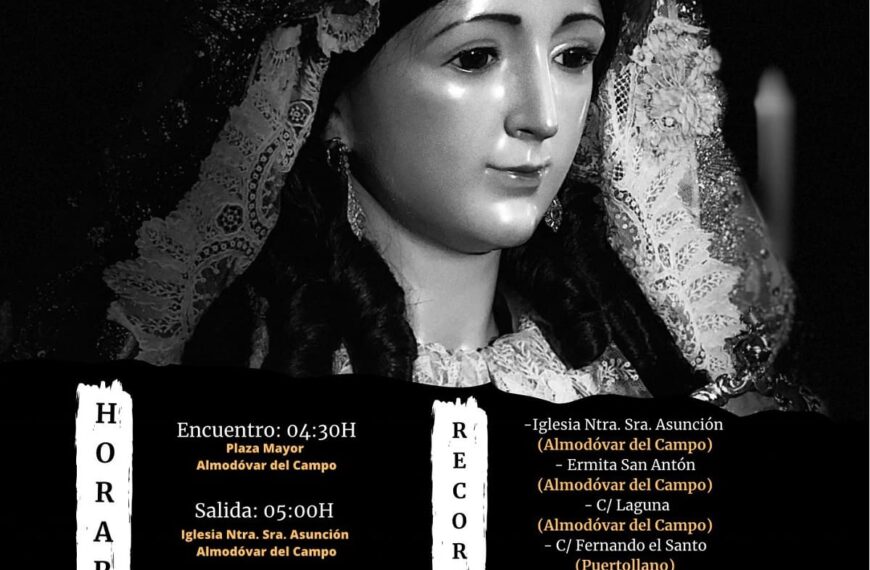 Primera peregrinación hacia la parroquia de la  Virgen de Gracia el 8 de septiembre de la Asociación El Capirote de Puertollano ¡gratuita!