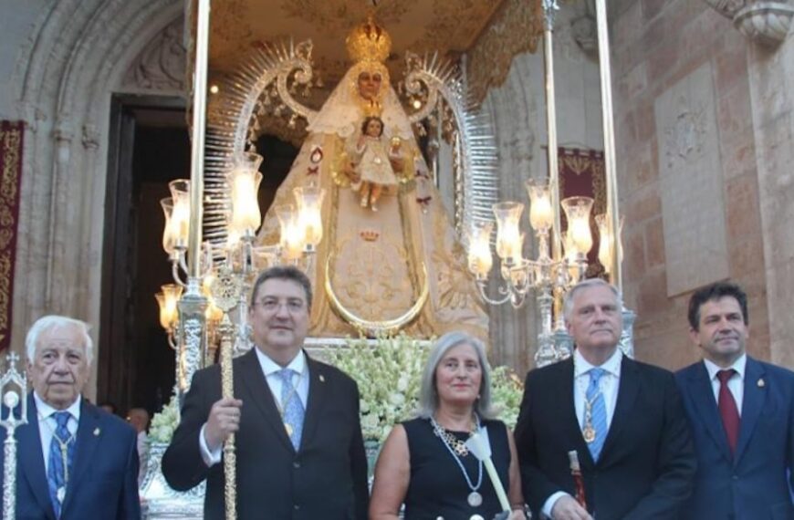 La procesión de la Octava de la Virgen Del Prado, patrona de Ciudad Real, ha contado con la presencia de Miguel Ángel Valverde