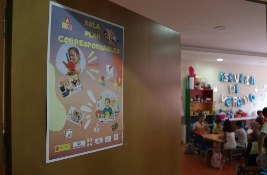 El programa “Concilia en vacaciones” beneficia este verano a 150 niños y niñas entre 3 y 11 años de Manzanares