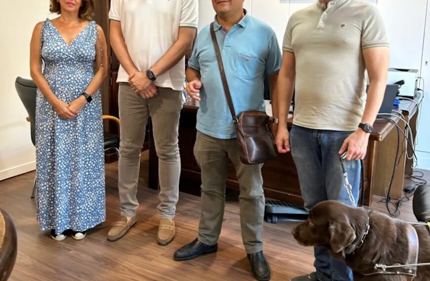 Reiteran compromiso del Ayuntamiento con la ONCE en su primera reunión como alcalde con sus representantes