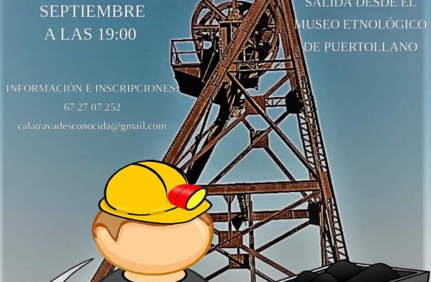 Ya puedes inscribirte en las rutas teatralizadas nocturnas de la minería gratuitas el 29 de agosto y el 6 de septiembre en Puertollano