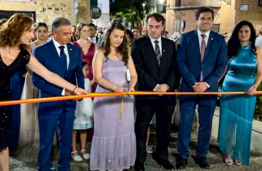 Miguel Ángel Valverde en la inauguración de las Fiestas de Moral de Calatrava en honor a la Virgen de la Sierra
