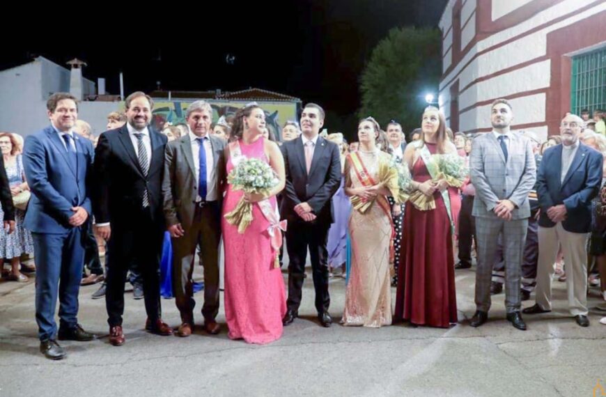 Iniciaron la Feria y Fiestas en honor a San Bartolomé 2023 en Almagro con la presencia del presidente provincial Miguel Ángel Valverde