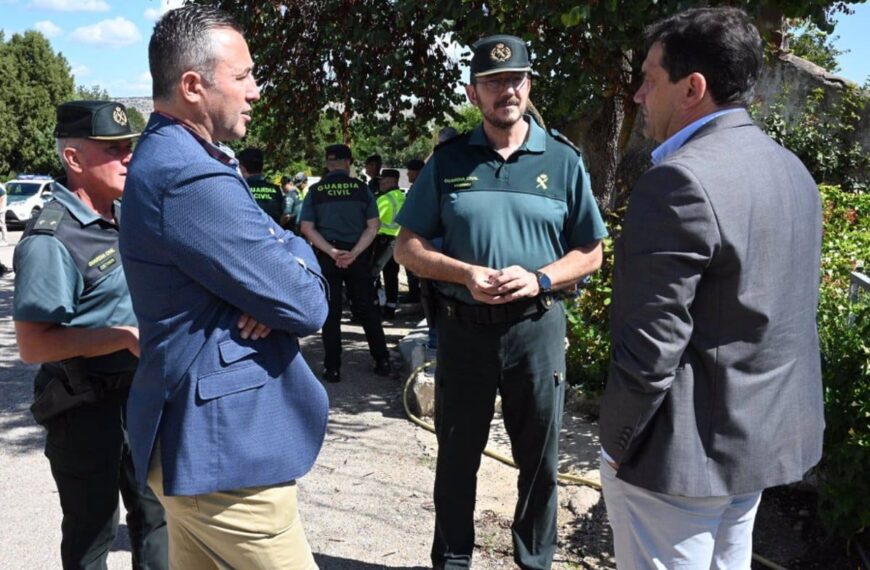 La Finca Galiana de Ciudad Real acoge formación operativa de la Guardia Civil para incrementar la seguridad provincial.