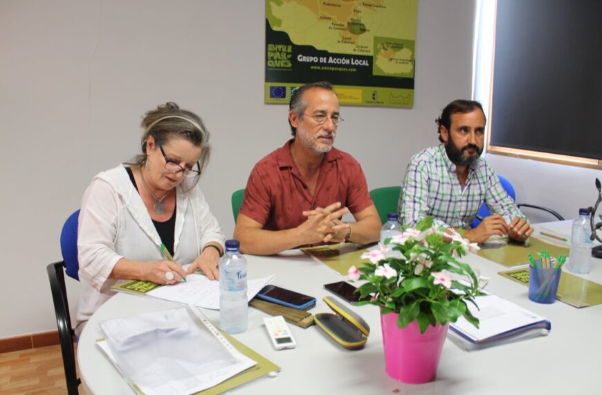 ‘Entreparques’ pide a la Diputación que mantenga el apoyo a los grupos de Desarrollo