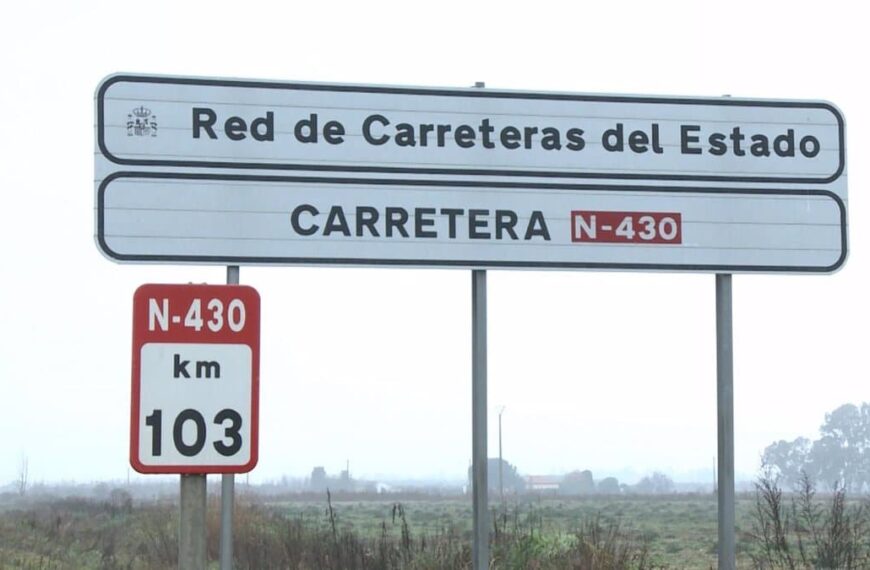 Ministerio de Transportes avanza en mejora de carretera N-430: próximamente se publicará estudio de conversión a vía de alta capacidad