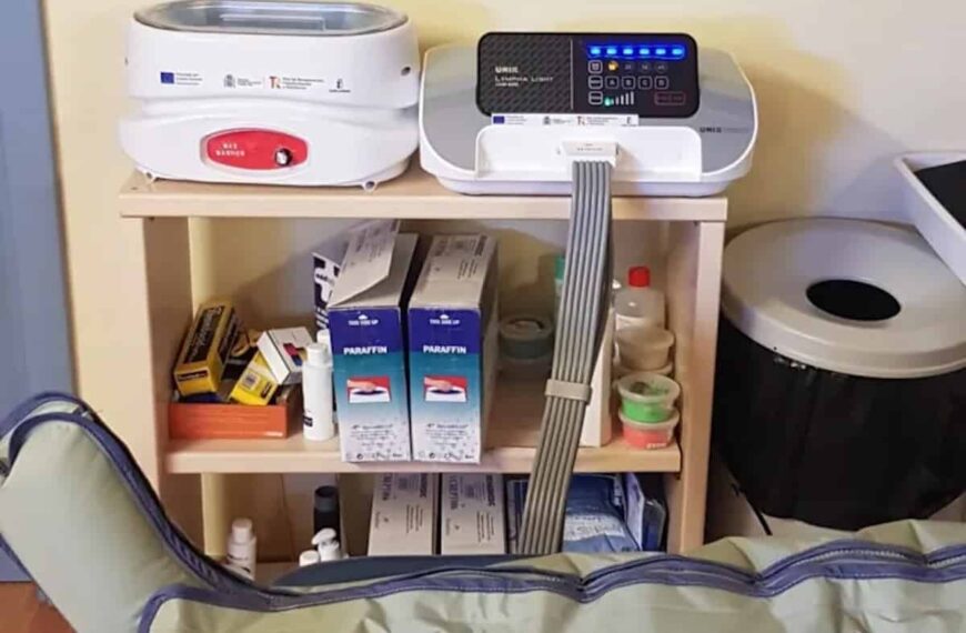 Nuevo aparato  de presoterapia y queratina para funcionamiento y apoyo en fisioterapia en el Centro de Día de Mayores de Miguelturra