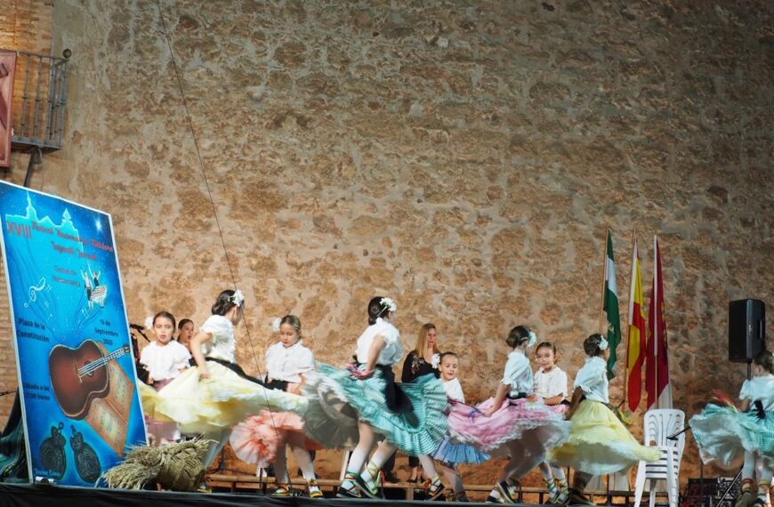 Celebrado el VIII Festival Nacional de Folklore Infantil-Juvenil ‘Ciudad de Manzanares’