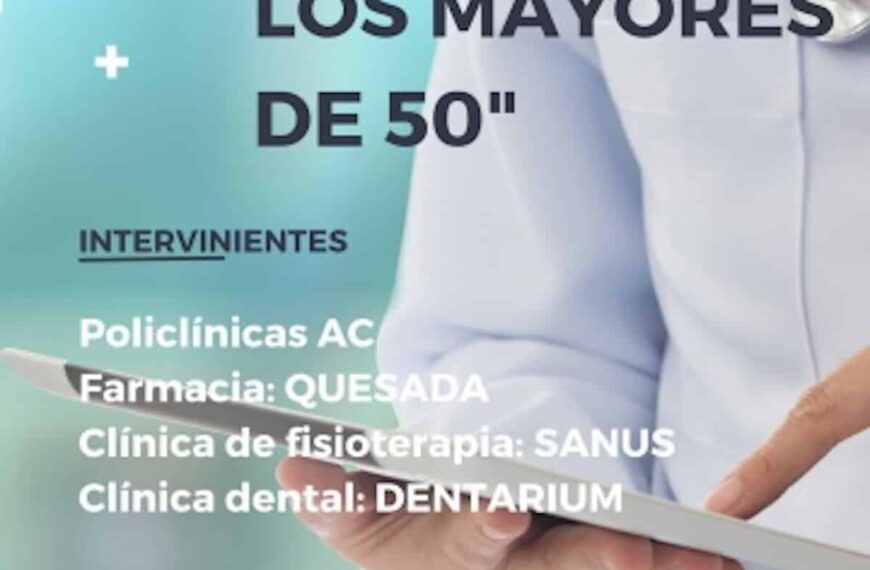 II Jornada de la Salud  ‘La salud en mayores de 50’ el 22 de septiembre organizada por la Asociación Empresarial de Manzanares