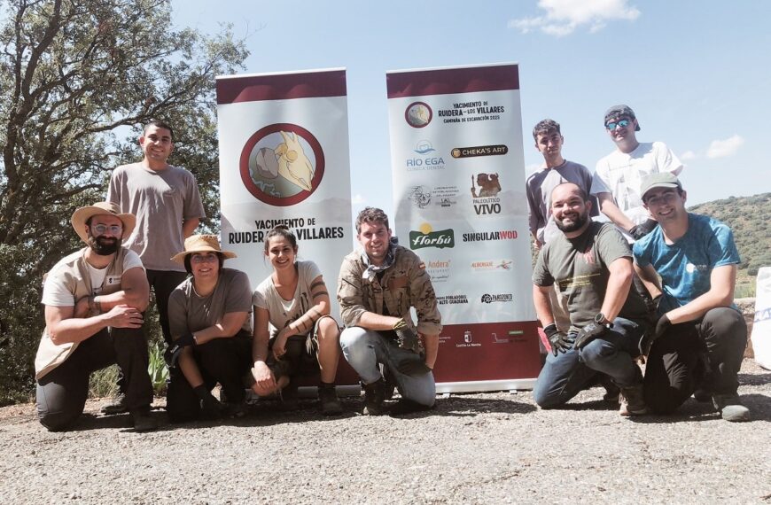 Francesc Gascó, profesor de la Universidad Isabel I, participa en la primera campaña de excavación del yacimiento Ruidera-Los Villares