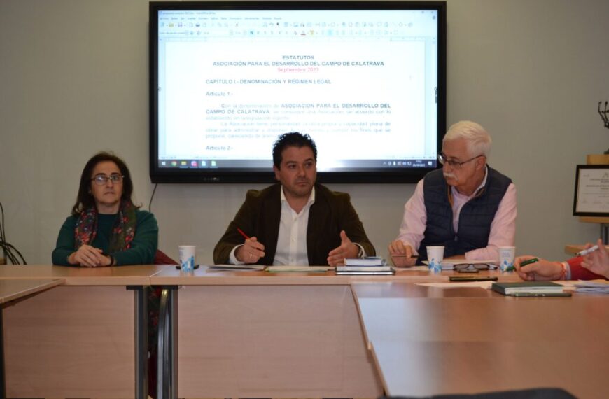 La AD Campo de Calatrava gestionará más de 3 millones de euros para el próximo periodo 2023/27