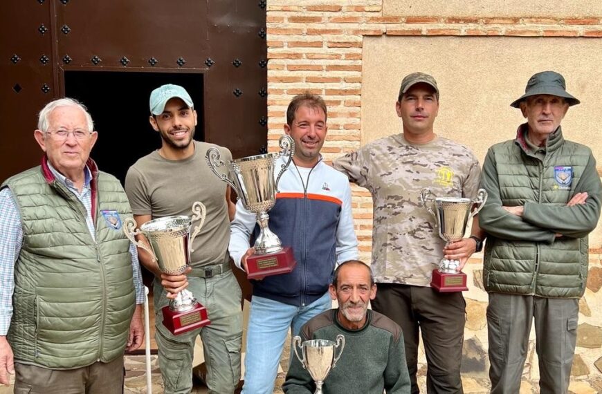 Rafael Martínez Velert, campeón provincial de caza menor con perro en Ciudad Real