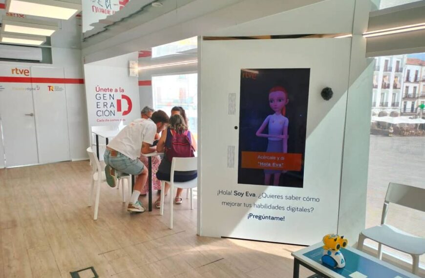 La campaña ‘Únete a la Generación D’ llega a Argamasilla de Alba para ayudar a la ciudadanía a mejorar sus habilidades digitales