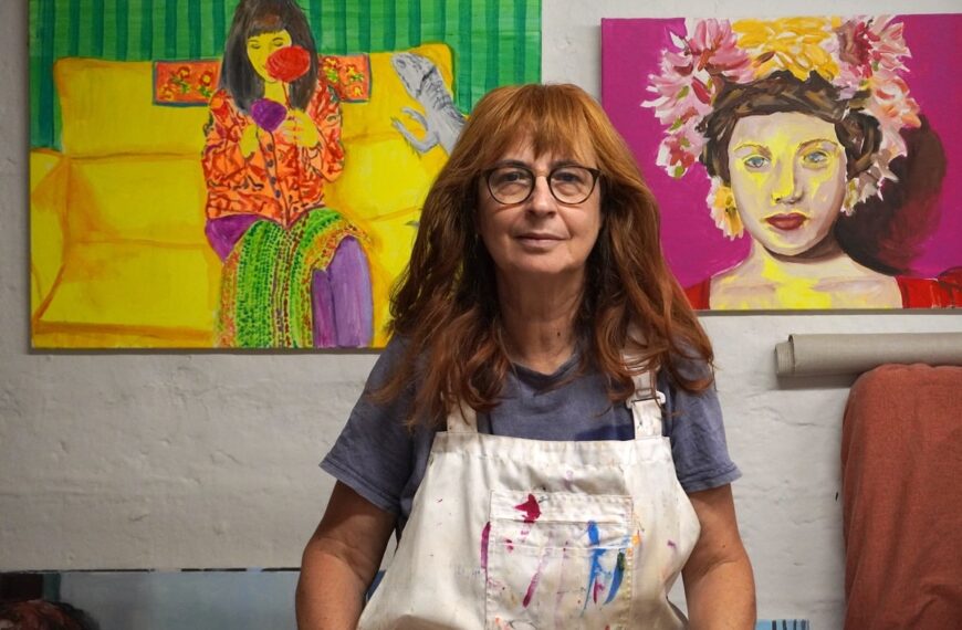 La pintora Ana Aydillo expone su obra «Luces, Cámara, Acción» en el Museo Elisa Cendrero de Ciudad Real