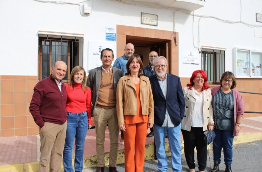 Blanca Fernández apuesta por “buscar vías de colaboración conjuntas” con el municipio de Alamillo al entender que “es una joya en bruto”