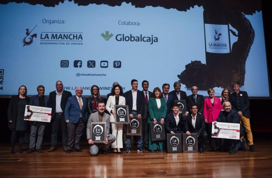 DO La Mancha 2023 reconoce la solidaridad de Carmen Maura, Raúl Cimas, Fran García y Alberto Herrera en su última entrega de premios
