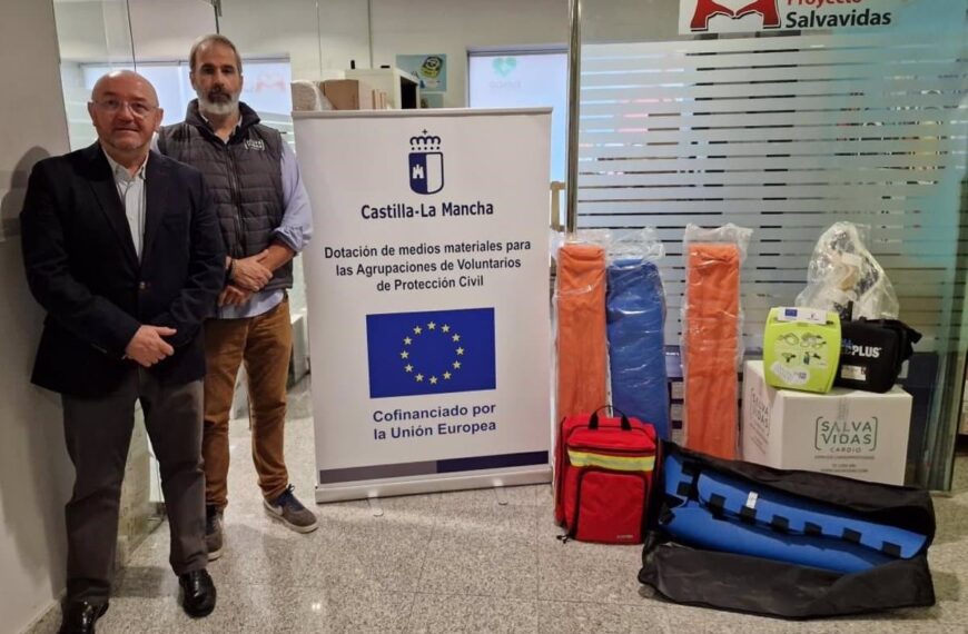 Junta de Castilla-La Mancha dota a 24 agrupaciones de Protección Civil con nuevo equipamiento de emergencia