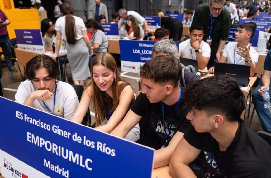 677 Jóvenes Emprendedores de Castilla-La Mancha Compiten por el Título del Mejor Empresario Virtual de España en el Concurso Young Business Talents