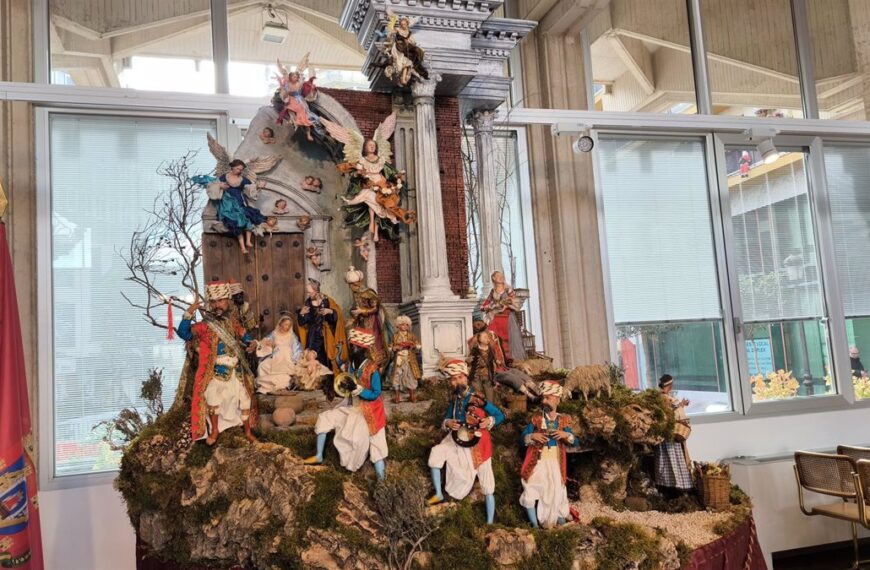 Inauguración del Belén Napolitano en la Sala de Exposiciones del Ayuntamiento de Ciudad Real