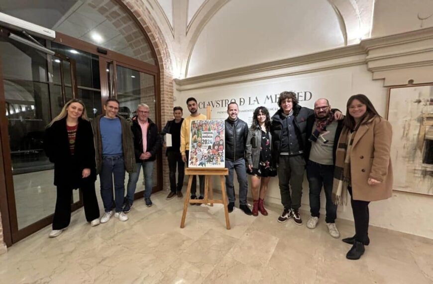 «Todos somos carnaval» de Jaume Gubianas Escudé, cartel representativo del Carnaval de Herencia 2024