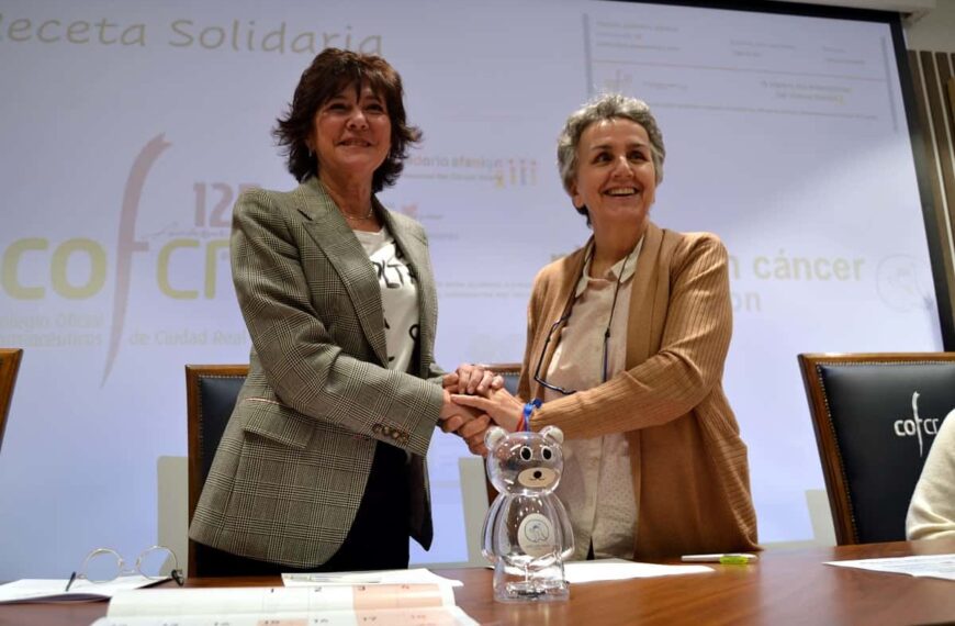 “Receta Solidaria de Afanion”, campaña de esta Asociación y el Colegio de Farmacéuticos de Ciudad Real durante el mes de febrero