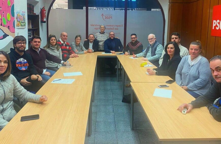 Casto Sánchez Asume como Nuevo Vocero del PSOE en el Ayuntamiento de Puertollano, Reemplaza a Adolfo Muñiz